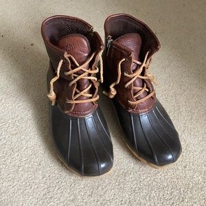Sperry Leather Duck Boots